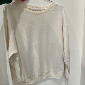 Frame long sleeve shirt size XS in Cream